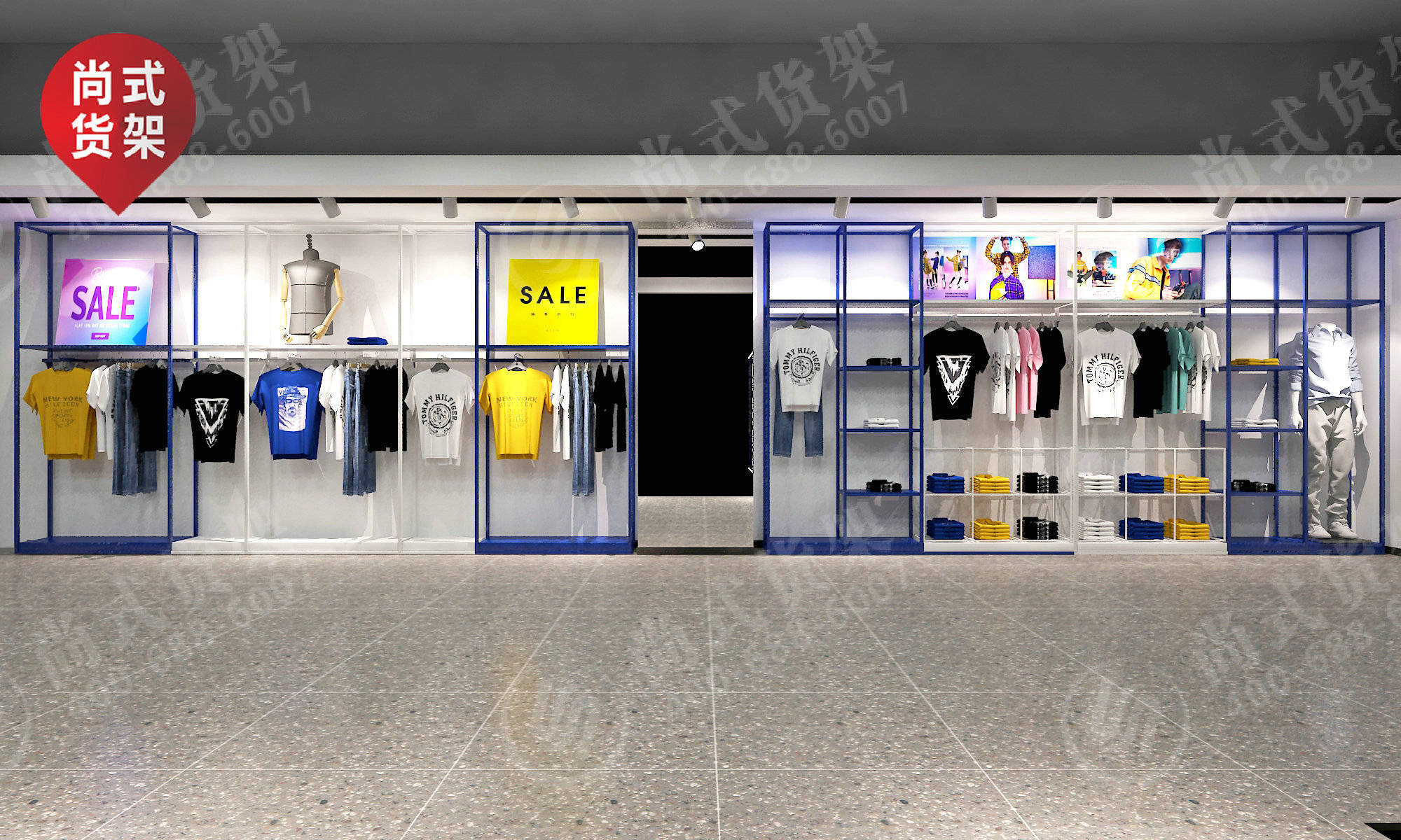 挂件货架，云消费时代实体服装店如何转型